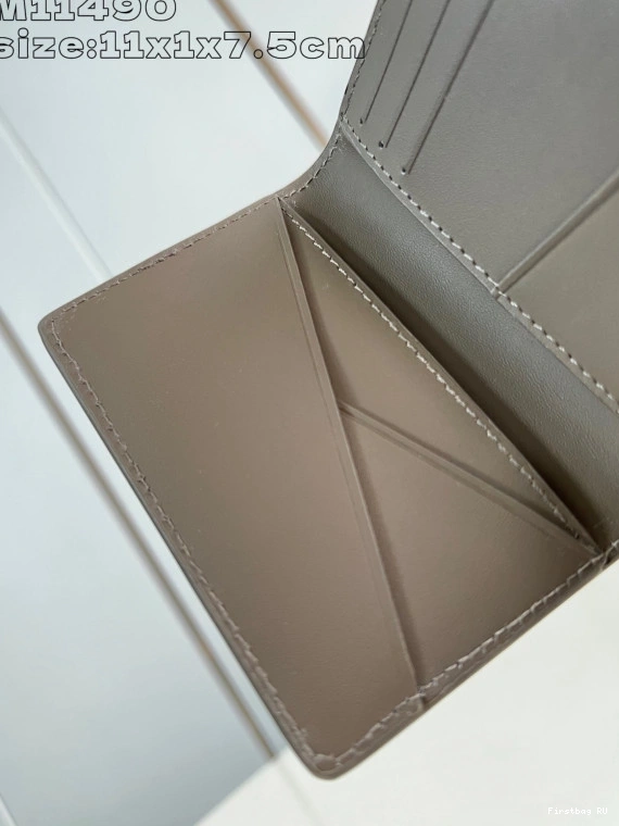 First bag ru LOUIS cm VUITTON Organizer-7.5*11.1*1 Pocket 0801